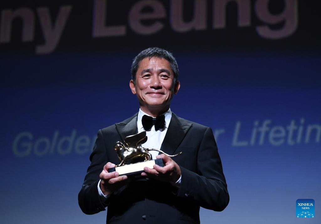 Tony Leung ChiuWai receives Golden Lion for Lifetime Achievement at