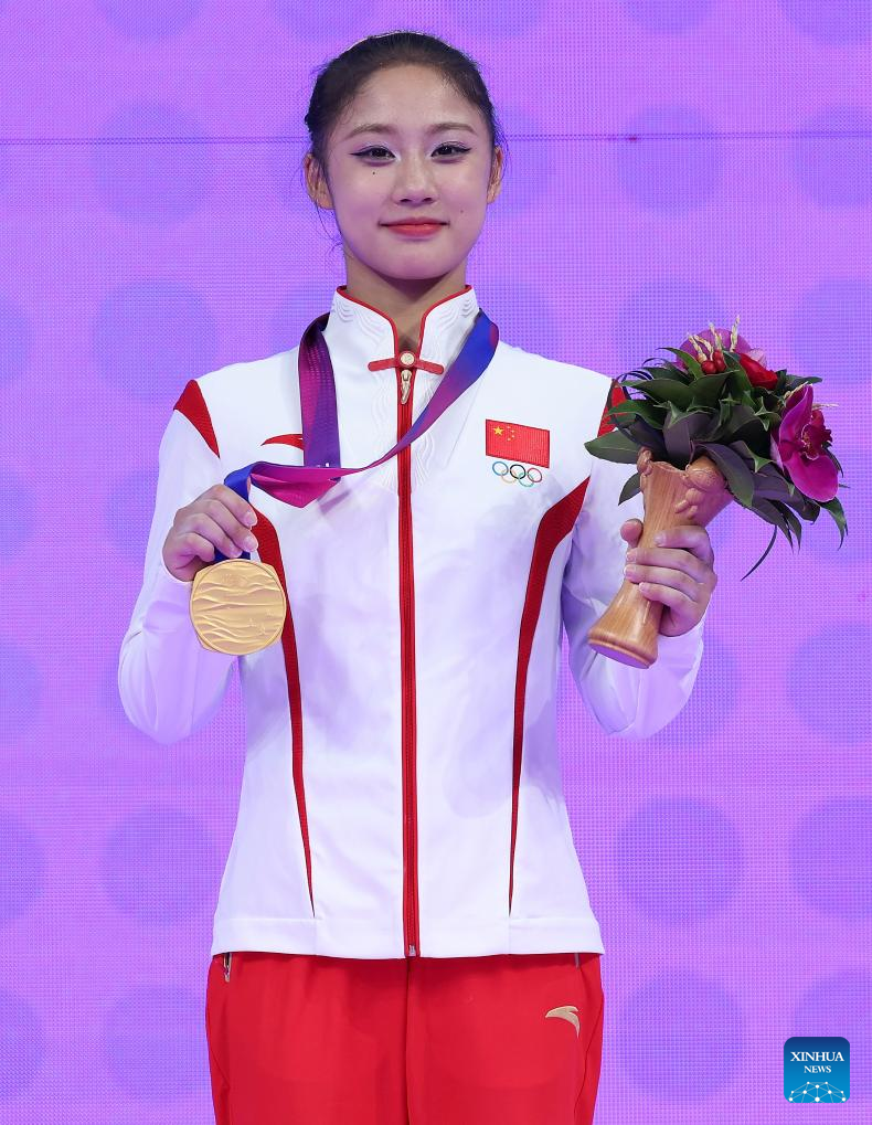 China's Zuo wins women's all-around gymnastics title at Asiad-Xinhua