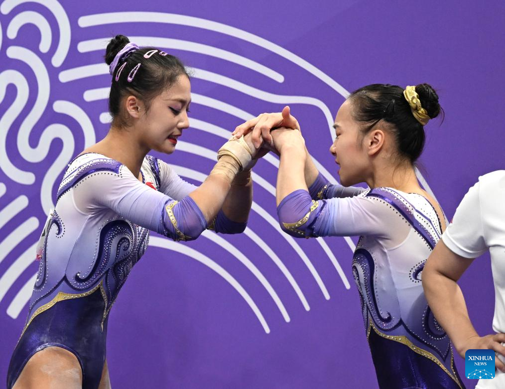 China's Zuo wins women's all-around gymnastics title at Asiad-Xinhua