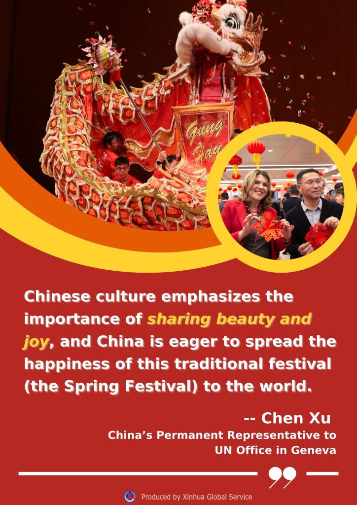 (Poster) Spring Festival listed as UN floating holidayXinhua