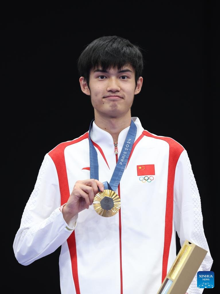 Olympics | China’s Sheng Lihao wins 2nd Paris Olympic gold with men’s