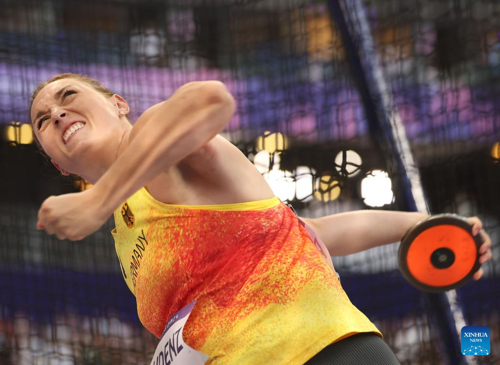 Olympics Allman wins women's discus gold at Paris Games Xinhua