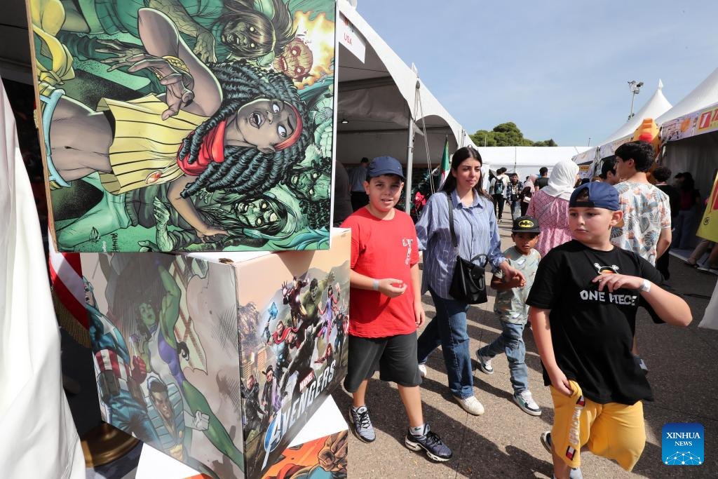 Algiers int'l comics festival pays tribute to pioneering artistsXinhua