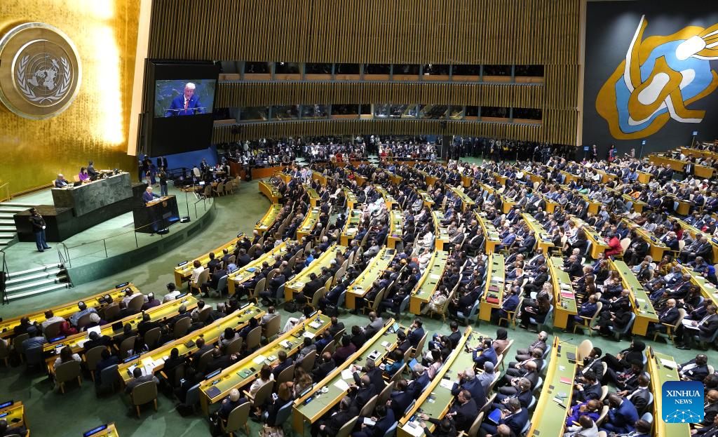 UNGA begins general debate to address global issues-Xinhua