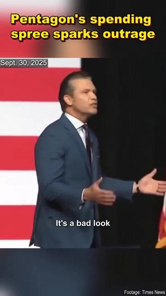 Pentagon's spending spree sparks outrage