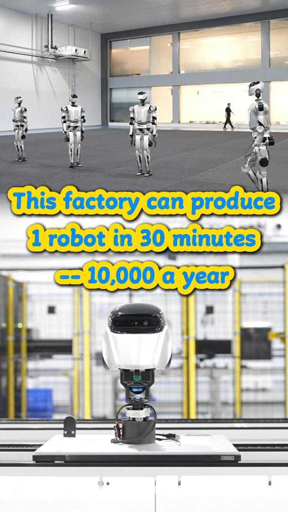 Humanoid robots enter large-scale production in Guangdong, China