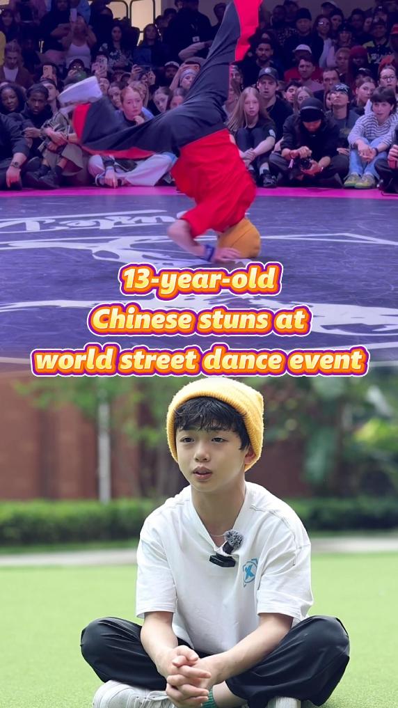 Meet Qiuqiu: China's teen star of the world street dance stage