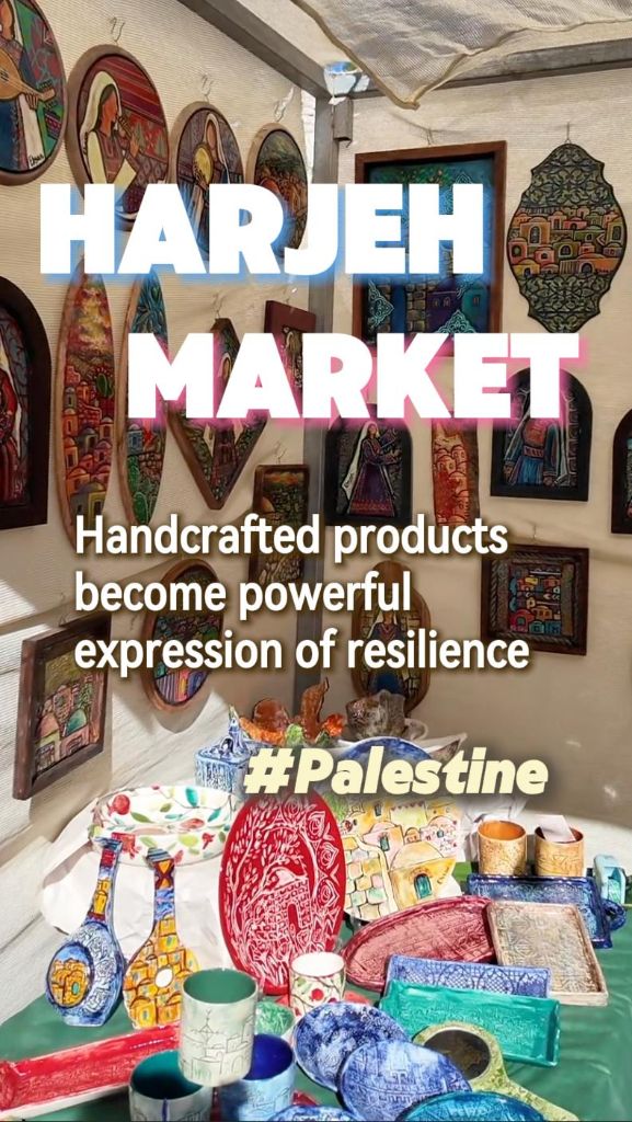 Palestinian handcrafted products become powerful expression of resilience