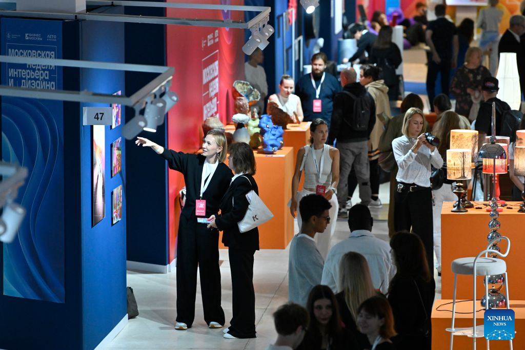 8th Moscow Interior and Design Week kicks off in Russia-Xinhua