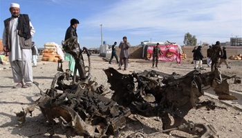 3 killed in southern Afghan car bombing