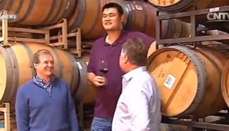 Chinese basketball star Yao Ming scores in wine business